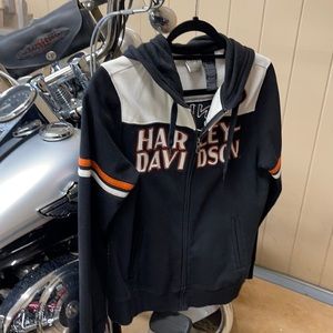 Harley Davidson fleece hoodie